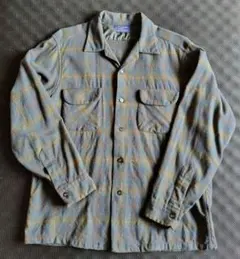 PENDLETON 超希少50s オンブレチェックフランネルボードシャツ