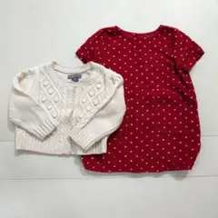 baby gap♡カーディガンワンピSET 12〜18month