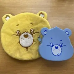 ケアベア ガチャガチャ フェイスポーチ シリコンポーチ