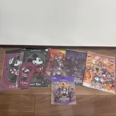 ディズニー ハロウィン 2015・2016・2017 クリアファイル セット