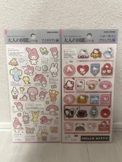ハローキティ・マイメロディ シールセット