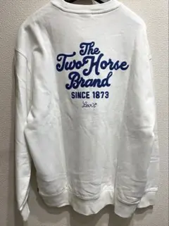 Levi's バックプリント スウェット トレーナー ホワイトMサイズ