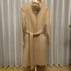 インディヴィ　カシミヤ混コート