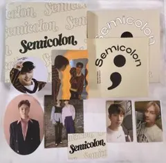 SEVENTEEN アルバム　semicolon トレカ　ジョンハン　セブチ