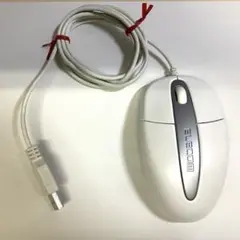 マウス ELECOM エレコム 白 光学式 USB M-M2URWH/RS ①