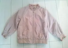 ジャンパー ジャケット 羽織り くすみピンク petit main 120