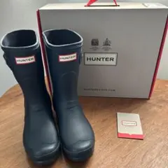 HUNTER ハンター ネイビー レインブーツ
