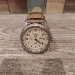 SEIKO5 自動巻 アイボリー文字盤 ミリタリー フィールド 21JEWELS