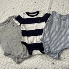babyGap ロンパース 3点セット