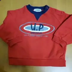 renoma 赤 トレーナー U.P.ロゴ