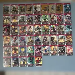 【仮面ライダーバトルガンバライド】カード50枚セット　キラカード入りのサムネイル