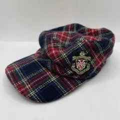 M208 TOMMY HILFIGER GOLF チェック 帽子 トミー 秋冬のサムネイル