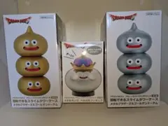 ドラゴンクエスト　回転できるスライムタワーケース　メタルキングベル付きフィギュア