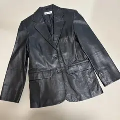 最終値下げ　未使用　RAPID SPIRIT ブラック　ラムレザーブレザー