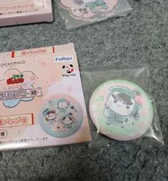 忍たま乱太郎　フリューくじ　桜もちぴこの段　缶バッジ　中在家長次