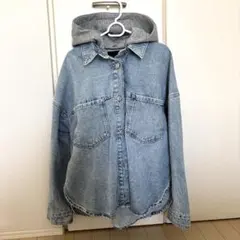 春新作　ZARA オーバーサイズデニムジャケット