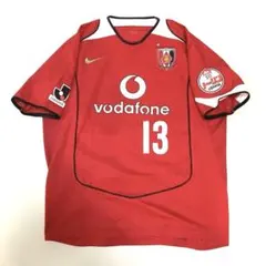 NIKE 浦和レッズ ゲームシャツ レッド 2005 ユニフォーム 鈴木啓太 NIKE ナイキ 浦和レッズ ゲームシャツ ユニフォーム 鈴木啓太 - メルカリ