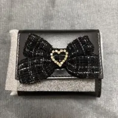 リボン 折り財布