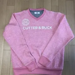 Cutter & Buck ピンク Vネック セーター M