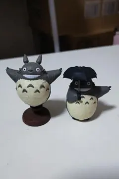 トトロ フィギュア 2体セット 傘付き バラ可