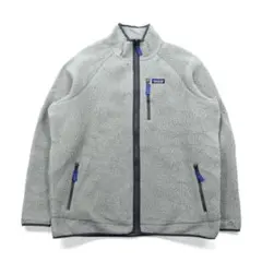 Patagonia レトロパイル フルジップ フリースジャケット 2XL グレー