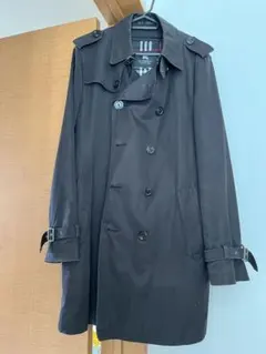 未使用級 バーバリーブラックレーベル トレンチコート スプリング アウター 春 未使用級 バーバリーブラックレーベル トレンチコート スプリング