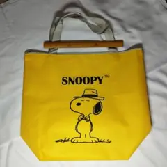 月*湖様 スヌーピー イエロー バッグ