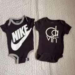 Nike Calvin Klein ロンパース　半袖　h&m gap バースデイ