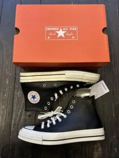 コンバース　チャックテイラー　ct70 ブラック　レザー　26.5