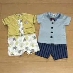 【KP BOY】半袖 ロンパース セパレート 70cmのサムネイル