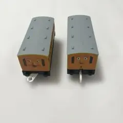 プラレール きかんしゃトーマス 客車 アニー ＆ クララベル 新しい顔 USED