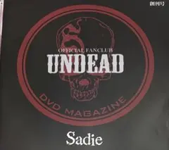 Sadie サディ　ファンクラブ 会報 DVD UNDEAD 創刊号