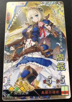 三国志大戦TCG 11弾 周姫 超天下無双レア 三国志大戦TCG 11弾 周姫 超天下無双レア 三国志大戦TCG 11弾