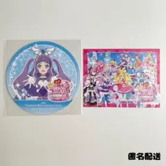 キュアマジェスティ 特典コースター・ステッカーセット タワレコカフェ プリキュア