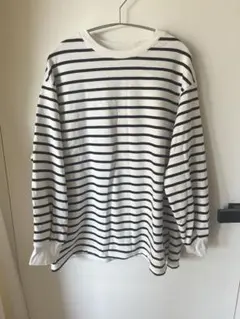 GU ボーダー 長袖 Tシャツ カットソー