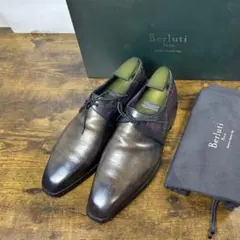 極美品 Berluti デムジュールライン チゼルトゥ シューズ 10.5 - メルカリ