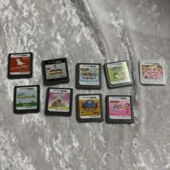 ニンテンドーDS、3DSソフトまとめ(9点)