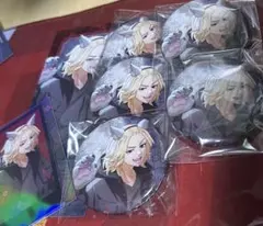 東京リベンジャーズ マイキー 缶バッジ ポラショ 中外鉱業 AJ アニメジャパン