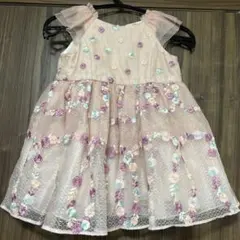 TOCCA BAMBINI ローズ刺繍ドレス130美品50600円 TOCCA BAMBINI ローズ刺繍ドレス 130美品 - メルカリ