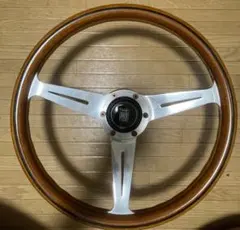NARDI ナルディ ウッドステアリング ゴールド金メッキローライダー 36