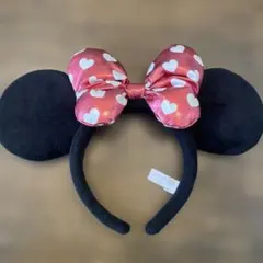 ミニーマウス カチューシャ　ディズニー　ランド　シー