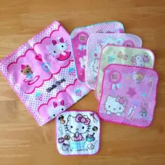 キティちゃん　ハンカチ 6枚セット