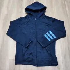 【古着】adidas neo アディダスネオ　ネイビーフルジップパーカー