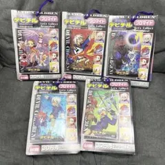 新品未開封！ 真女神転生 デビルチルドレン 抽プレ トレカ 3枚セット