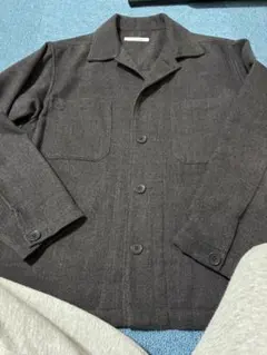 JOURNAL STANDARD ダークグレー ウール混紡 シャツジャケット