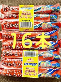 マルハニチロ　おいしいおさかなソーセージ　55g×16本　おつまみ缶詰レトルトのサムネイル