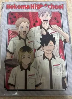 音駒高校 ココスコラボクリアファイル1枚