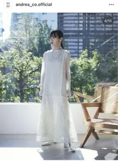ANDREA & Co. アイボリー レースワンピース　新品タグ付き ONE PIECE – ANDREA&Co.