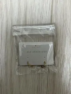 ステンレス　フープ　ピアス 6mm