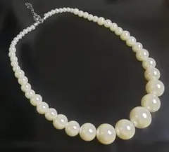 パール風ネックレス